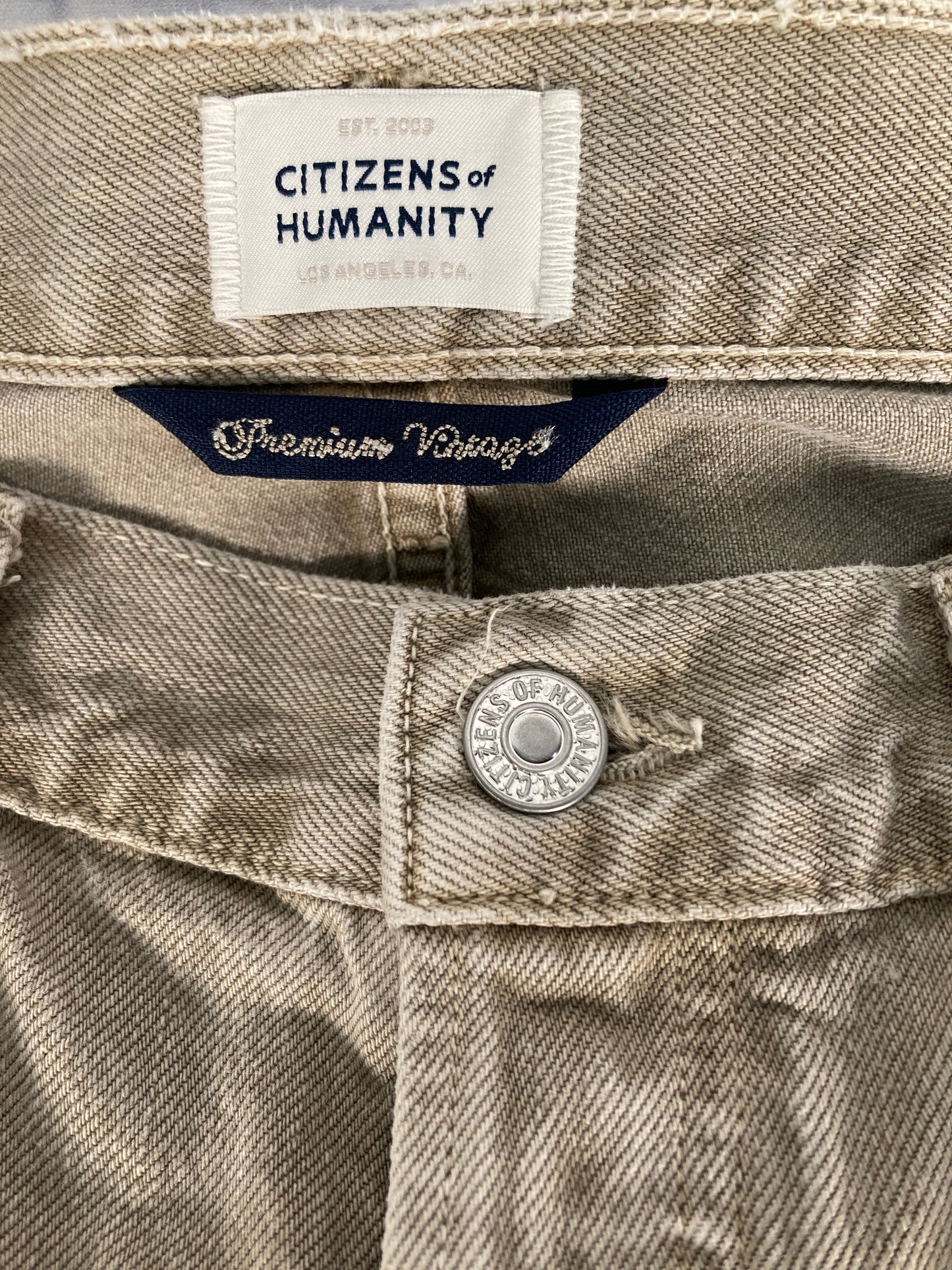 Grey Denim Jeans Designer Citizens Of Humanity, Size 6