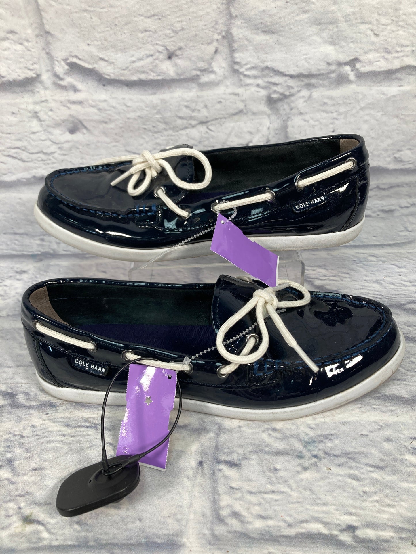 Navy Shoes Flats Cole-haan, Size 9