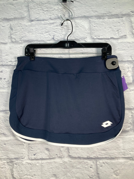 Blue & White Athletic Skort Clothes Mentor, Size L