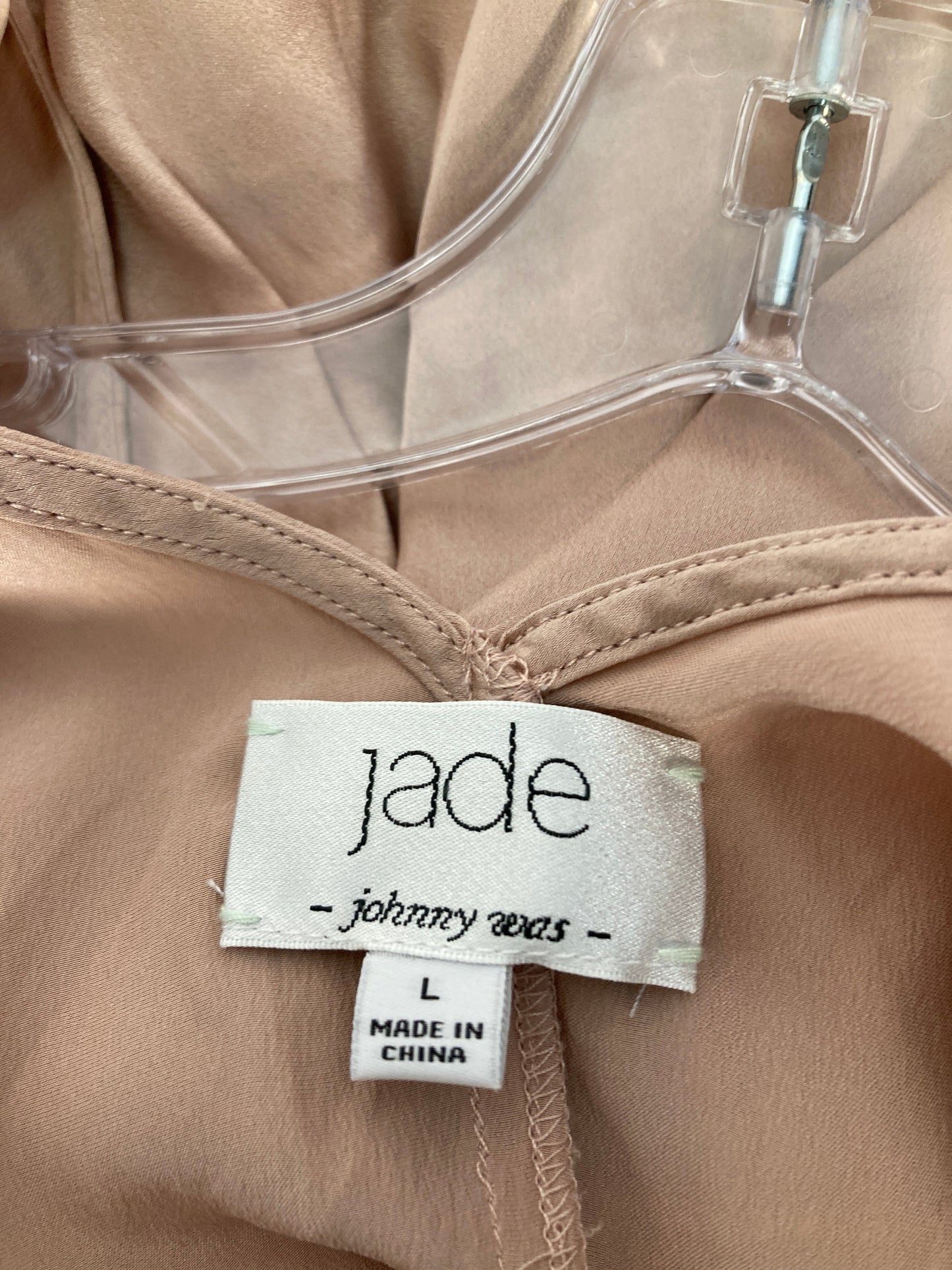 Dress Designer By Johnny Was In Pink, Size: L