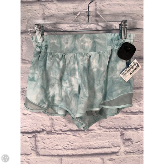 Athletic Shorts By Lululemon In Green, Size: S