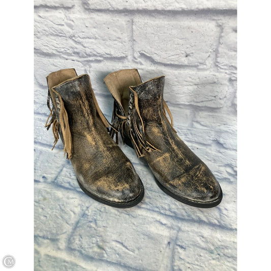 Boots Western By Clothes Mentor In Black & Brown, Size: 10