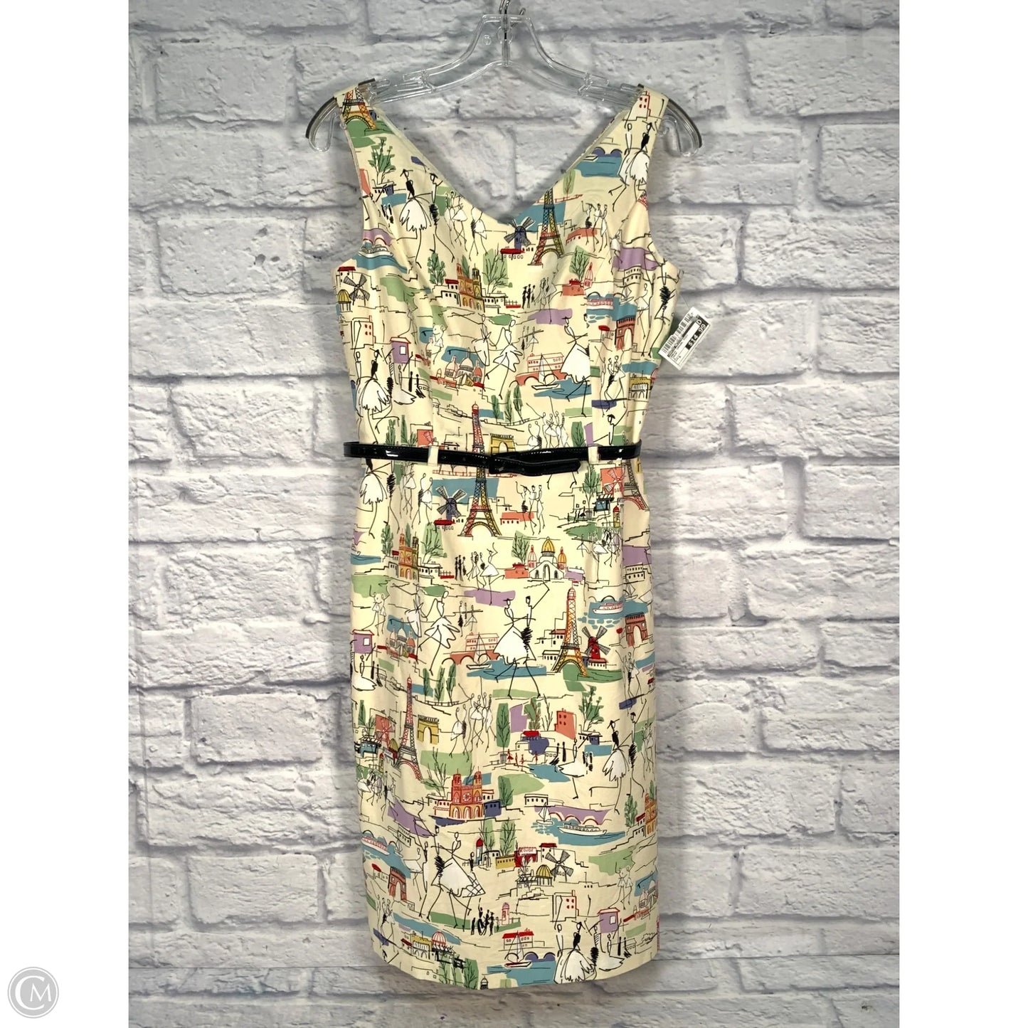 Dress Casual Midi By David Meister In Cream, Size: S