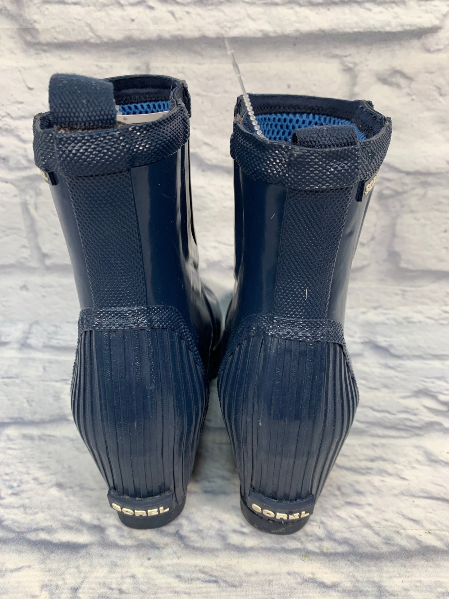 Blue Boots Designer Sorel, Size 7.5