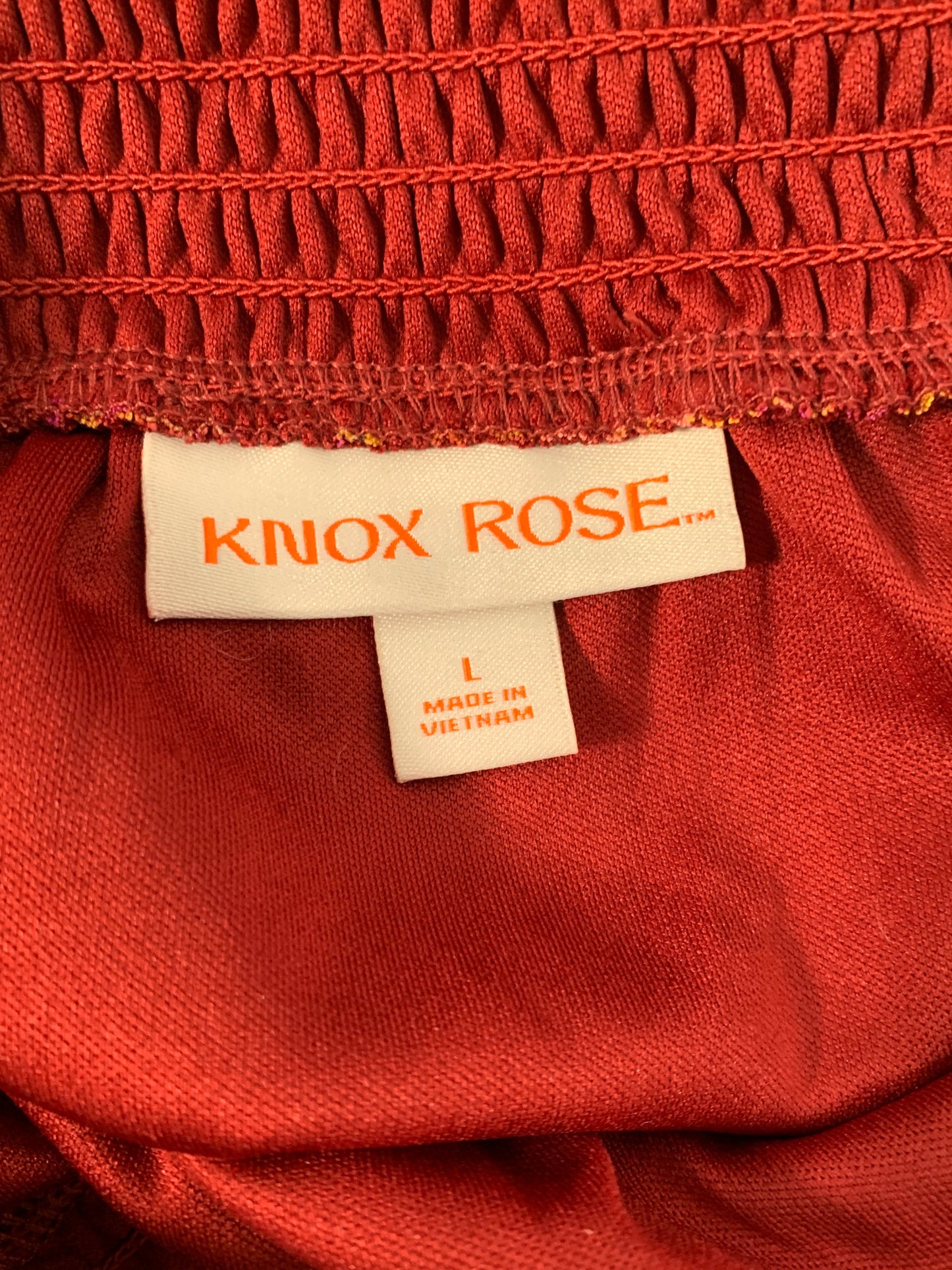 Skirt Maxi By Knox Rose In Red & Yellow, Size: 14