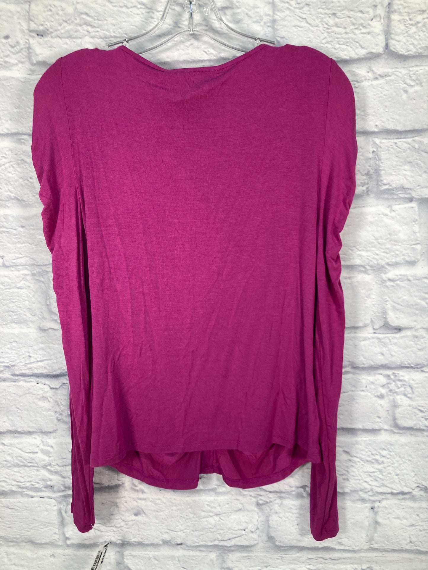 Top Long Sleeve By Veronica Beard In Purple, Size: L