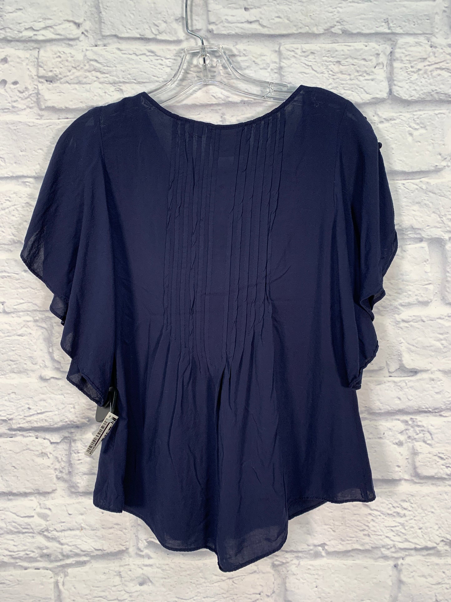 Top Short Sleeve By Maeve In Blue, Size: S