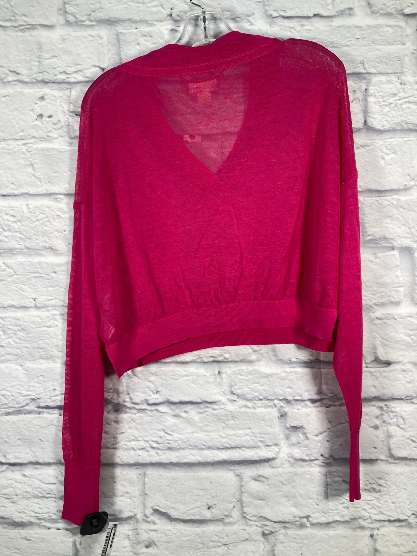 Top Long Sleeve By Maeve In Pink, Size: Xs