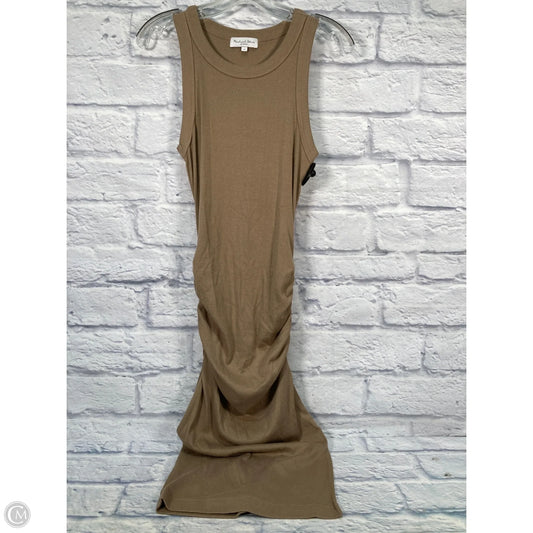 Dress Casual Maxi By Michael Stars In Tan, Size: S