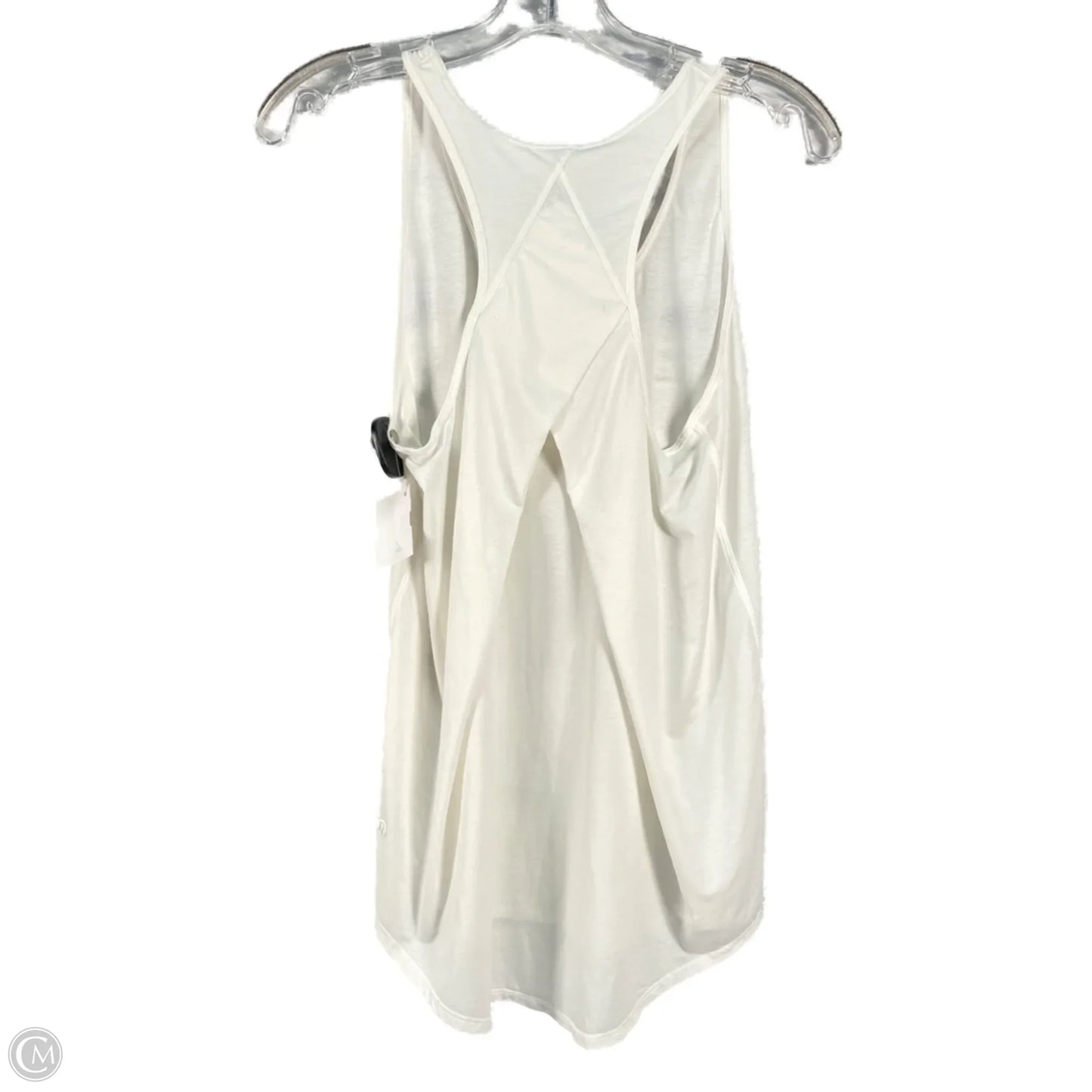 Athletic Tank Top By Lululemon In White, Size: S