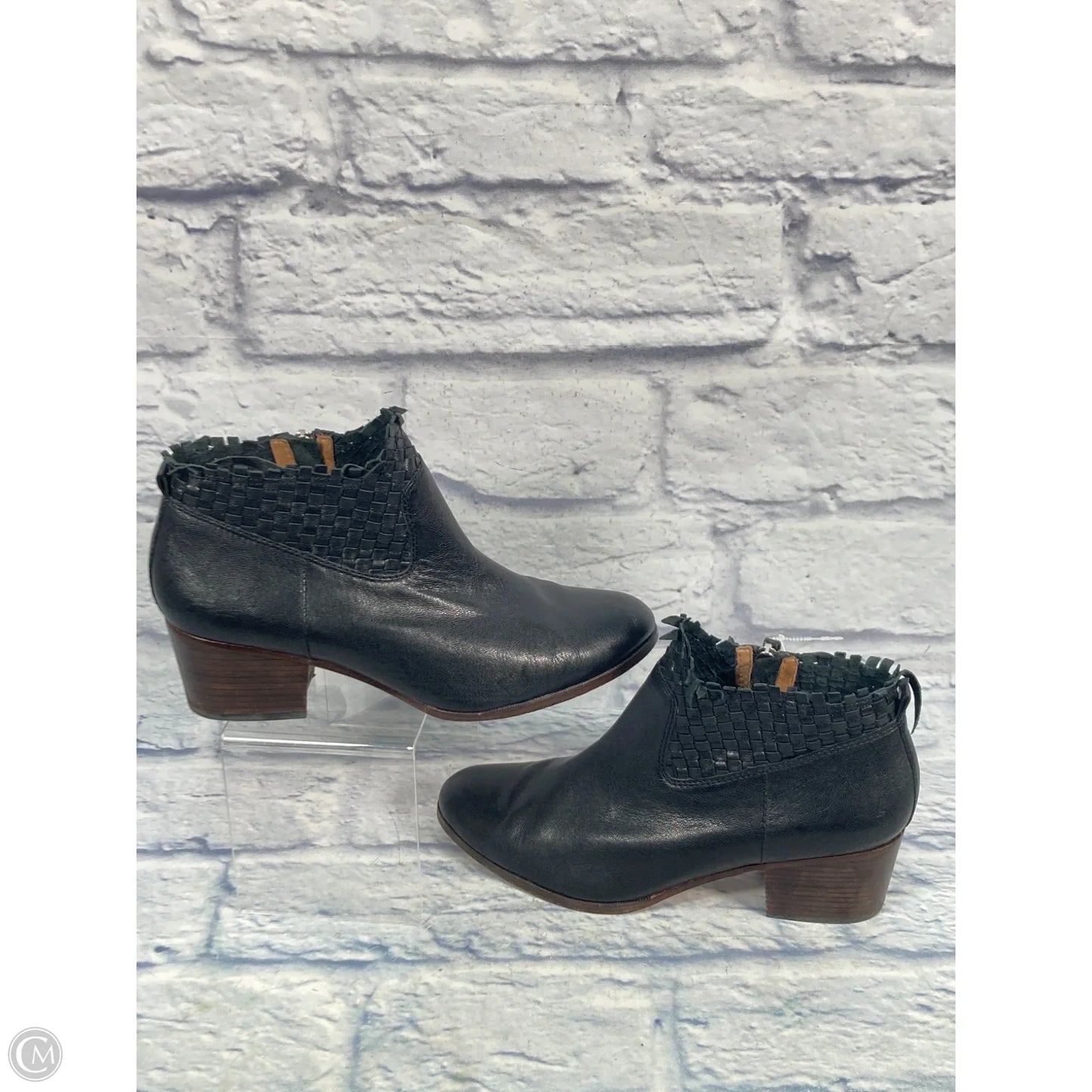 Boots Designer By Coach In Black, Size: 9.5