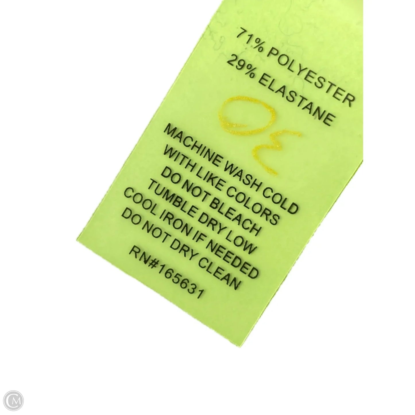 Athletic Leggings By Johnny Was In Blue & Cream, Size: Xl