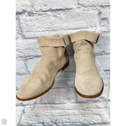 Boots Ankle Flats By Joie In Tan, Size: 11