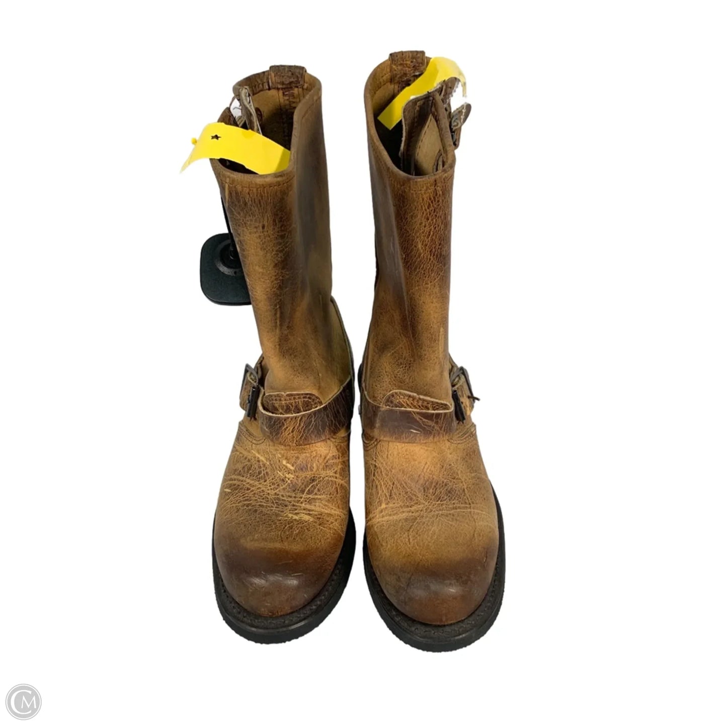 Boots Designer By Frye In Brown, Size: 6