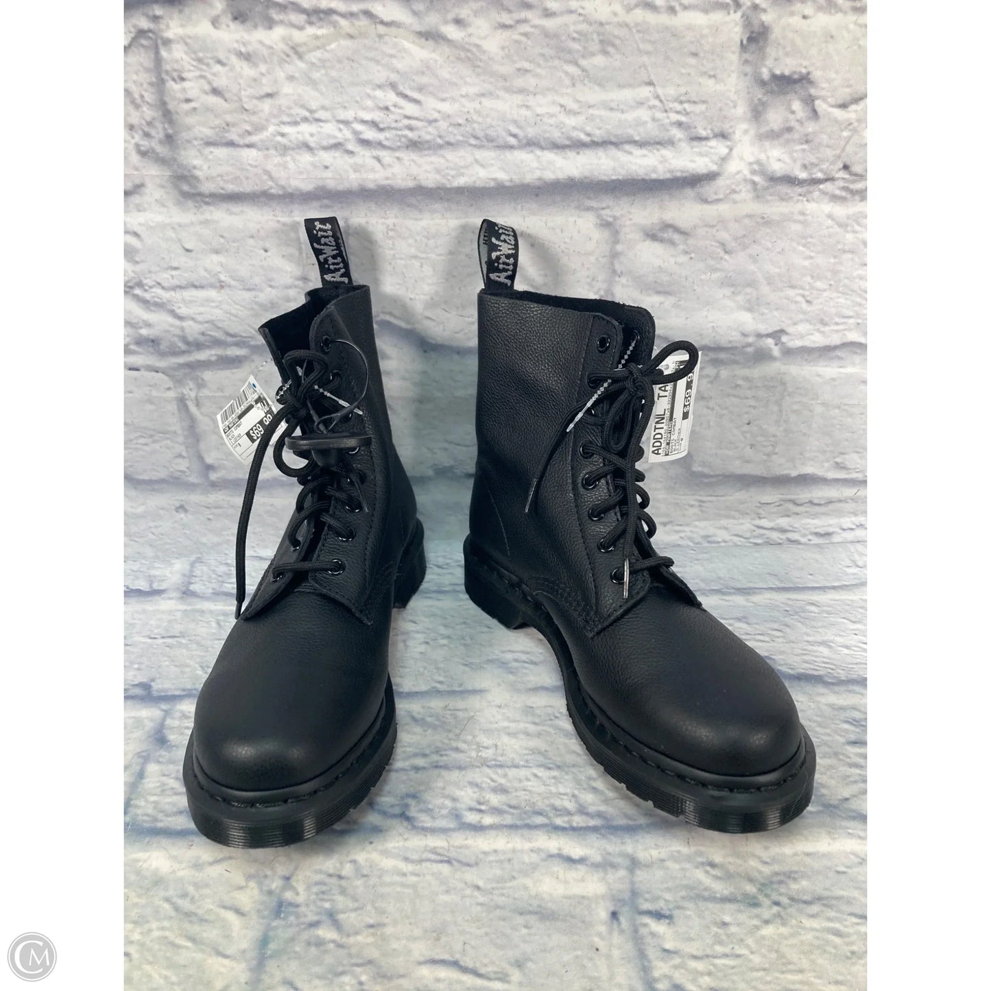 Boots Combat By Dr Martens In Black, Size: 9