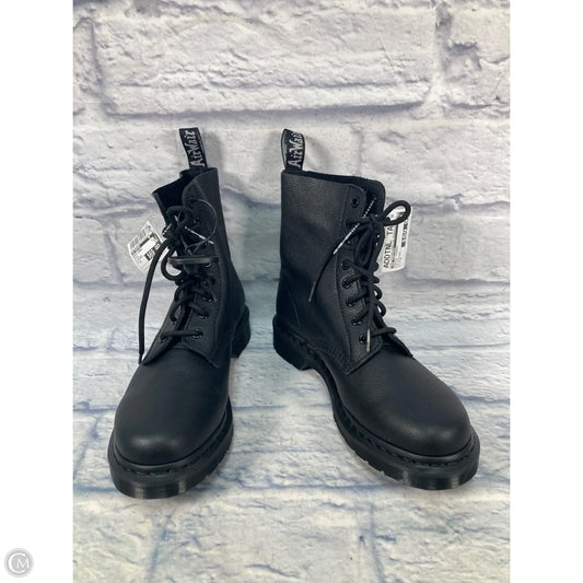 Boots Combat By Dr Martens In Black, Size: 9