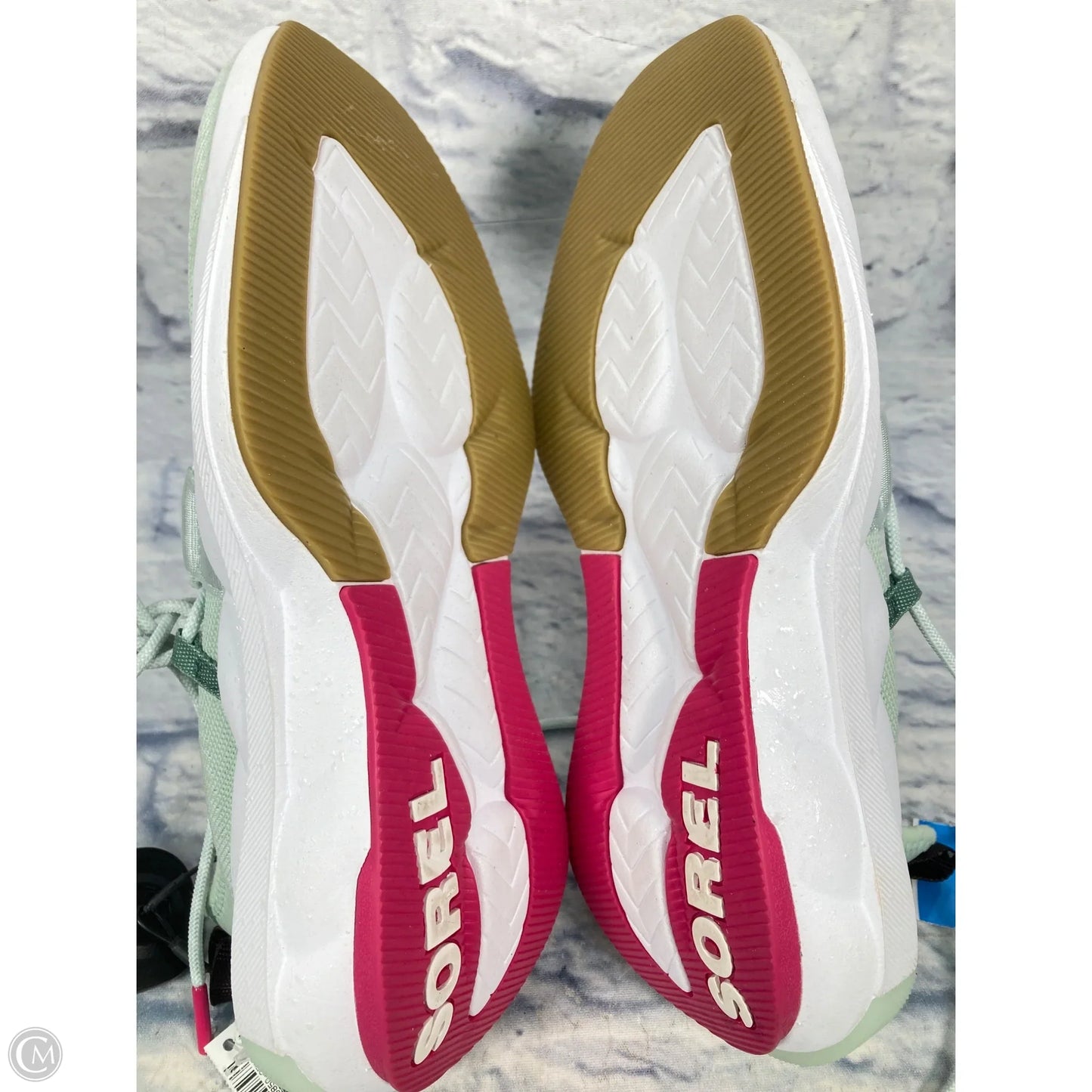 Shoes Sneakers By Sorel In Green, Size: 8