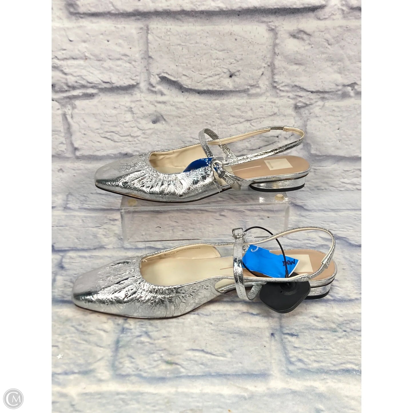 Shoes Flats By Dolce Vita In Silver, Size: 9.5