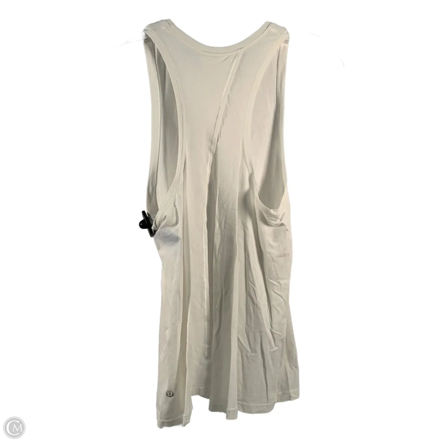 Athletic Tank Top By Lululemon In White, Size: S