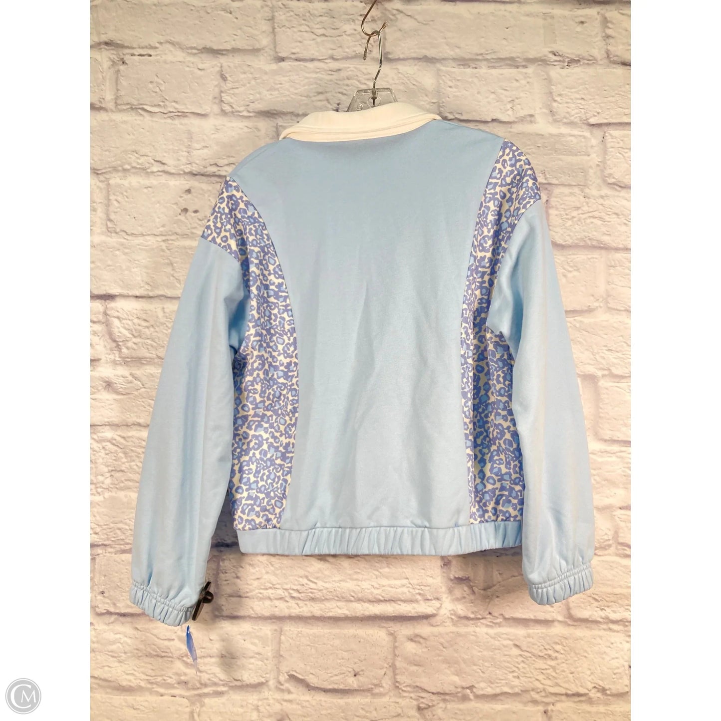 Lounge Set Shorts By Clothes Mentor In Blue & Cream, Size: S