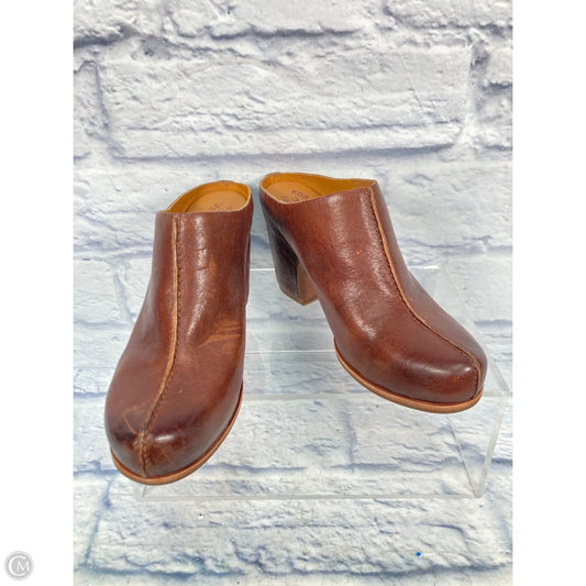 Shoes Heels Block By Kork Ease In Brown, Size: 10
