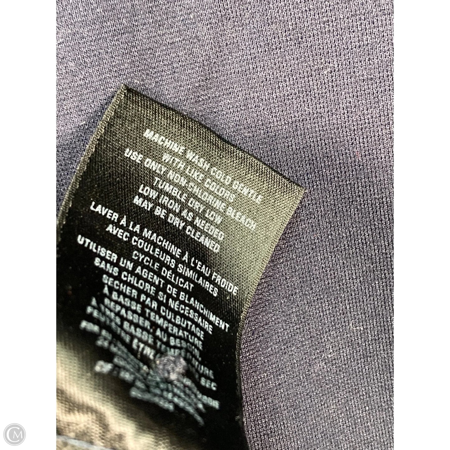 Top Short Sleeve By Anthropologie In Blue, Size: L