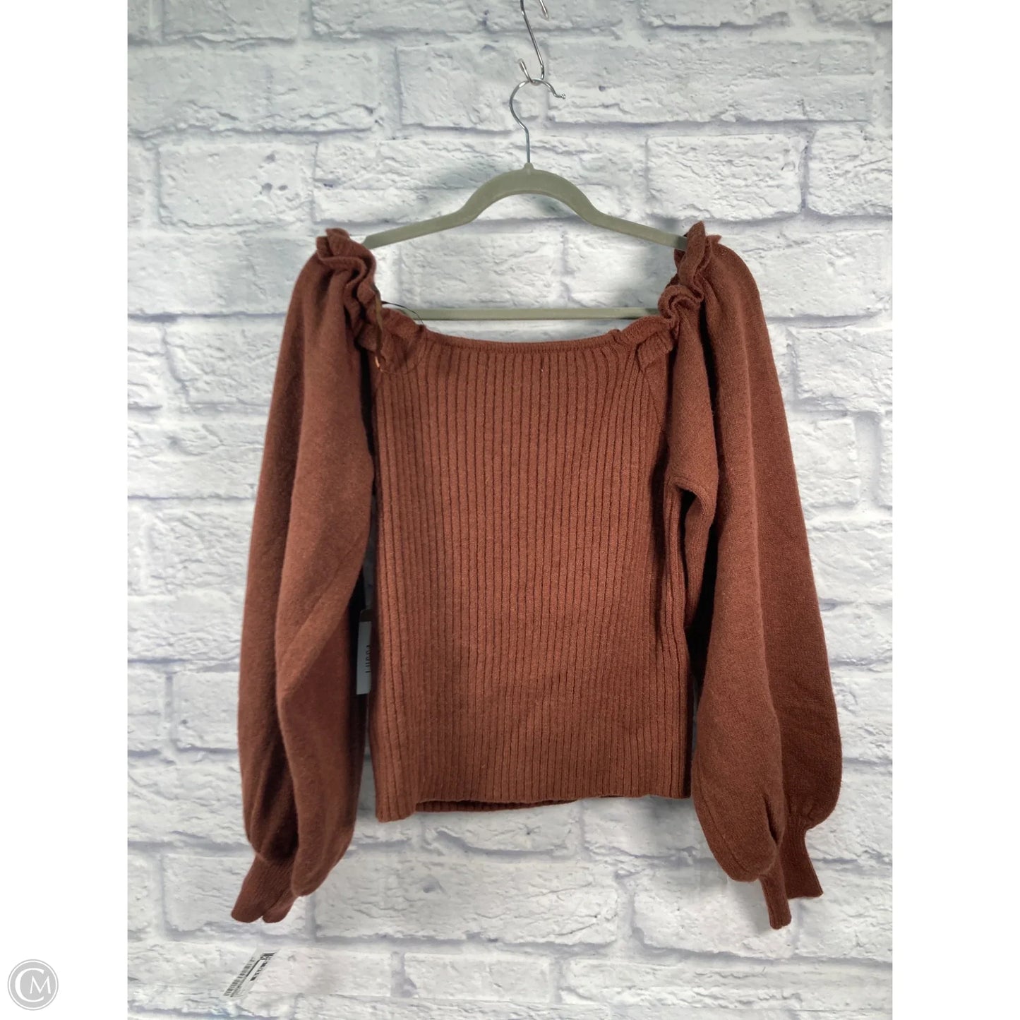 Sweater By Lucca Couture In Brown, Size: S