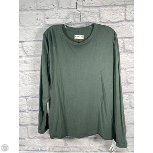 Top Long Sleeve By We The Free In Green, Size: S