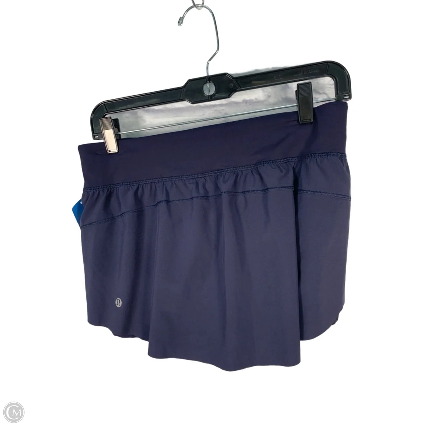 Athletic Skort By Lululemon In Blue, Size: S