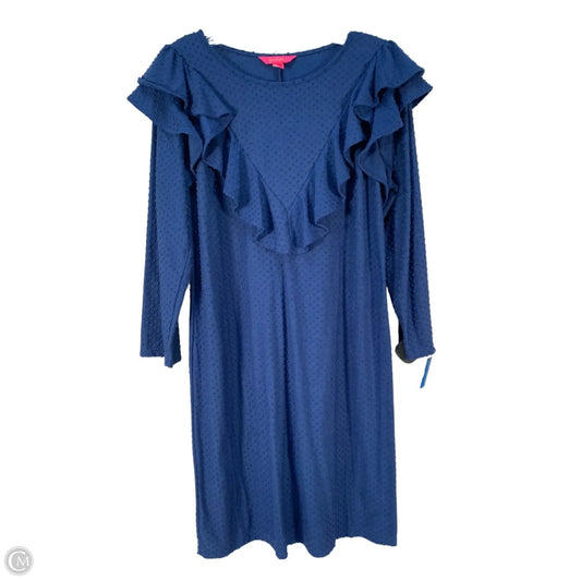 Dress Designer By Lilly Pulitzer In Blue, Size: Xl