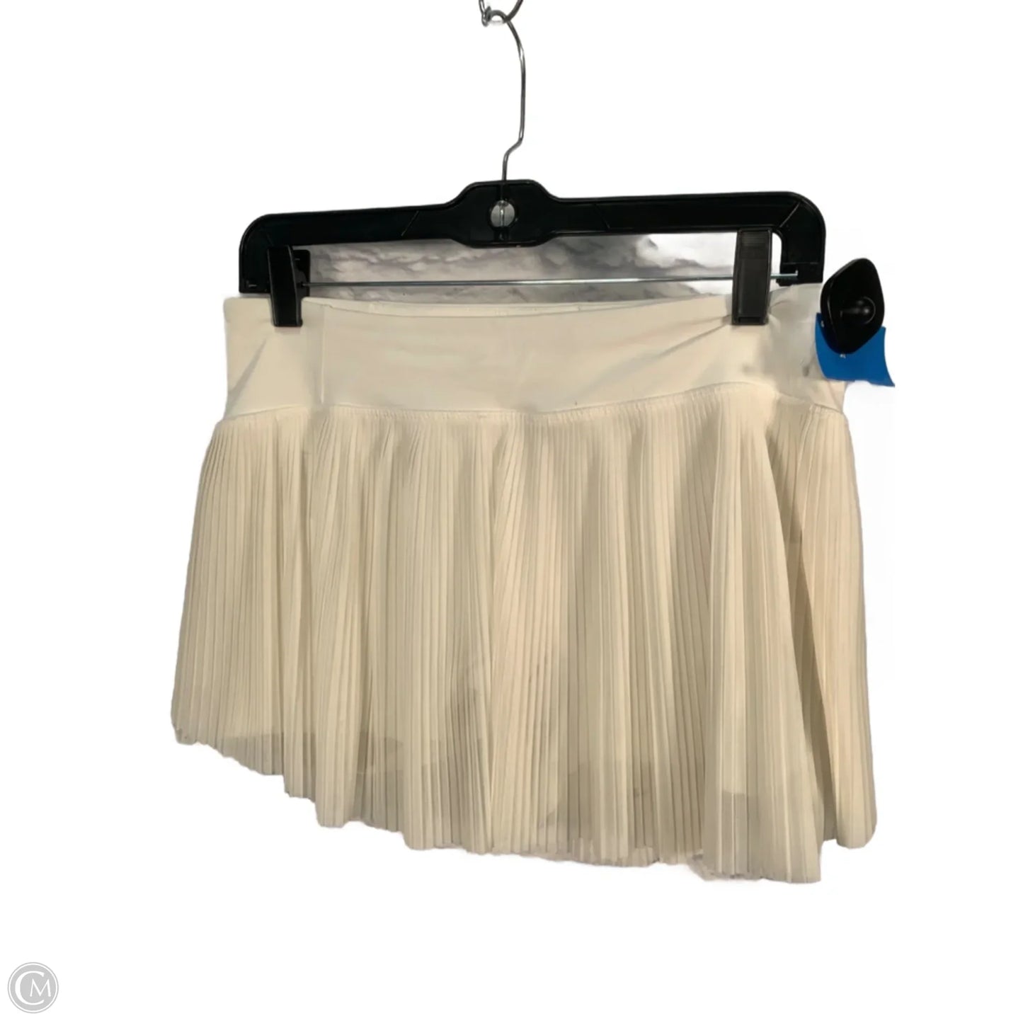 Athletic Skort By Lululemon In Cream, Size: S