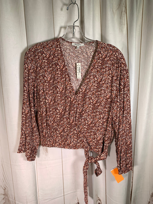 Blouse Long Sleeve By Madewell  Size: Xs