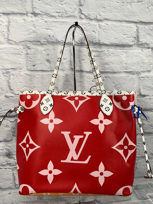 Tote Luxury Designer Louis Vuitton, Size Large