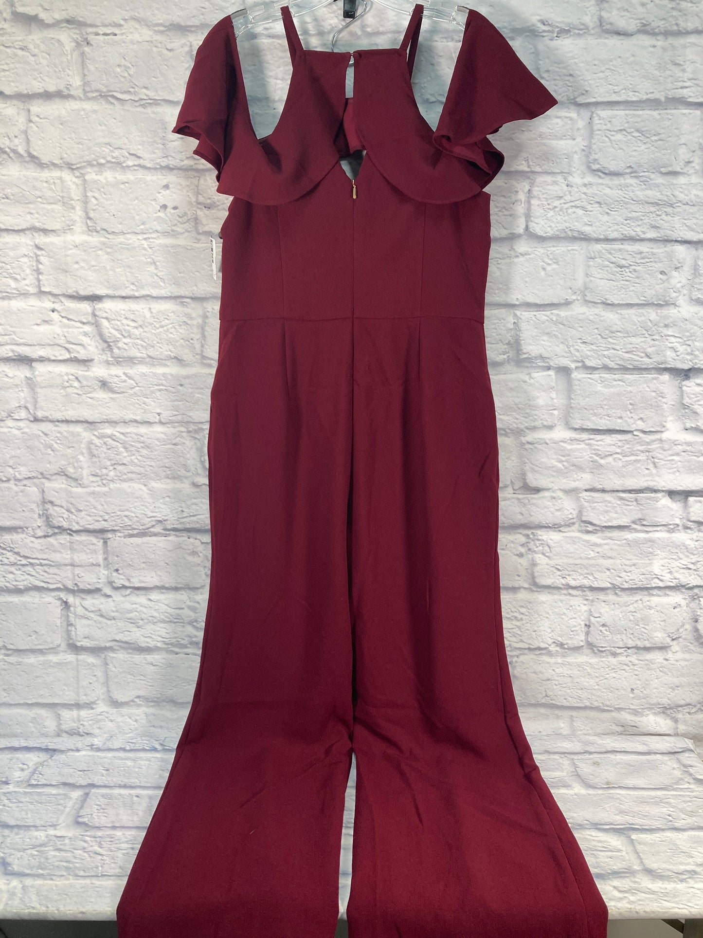 Jumpsuit Designer By Trina Turk In Red, Size: M