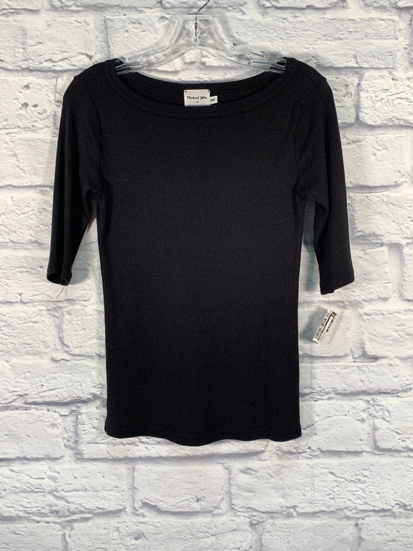 Top 3/4 Sleeve By Michael Stars In Black, Size: Xs