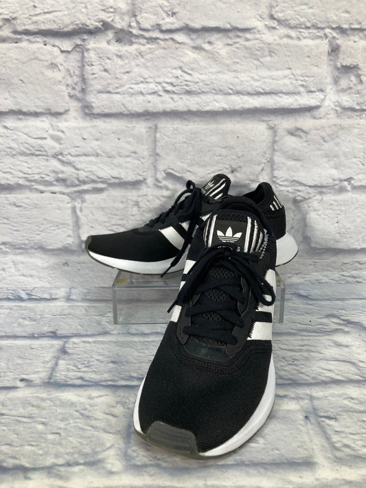 Shoes Athletic By Adidas In Black & White, Size: 9.5