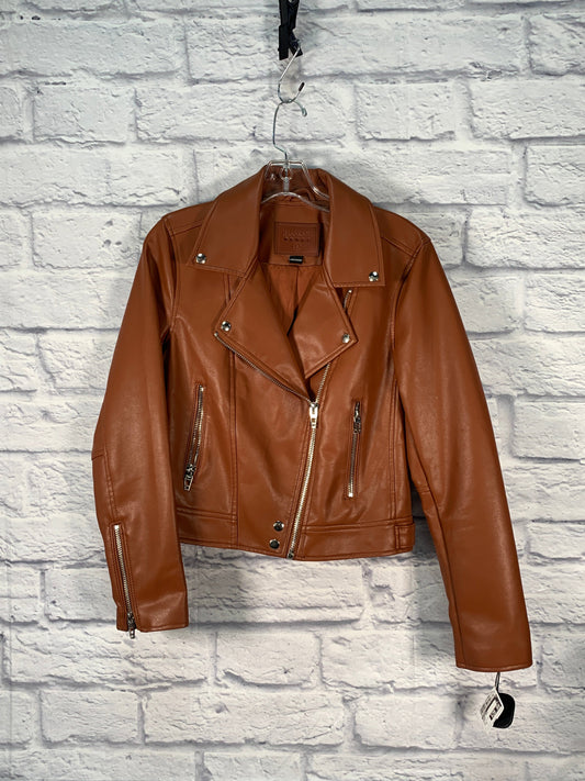 Jacket Moto By Blanknyc In Brown, Size: S