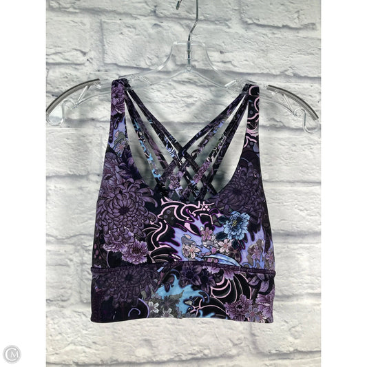 Athletic Bra By Lululemon In Purple, Size: S