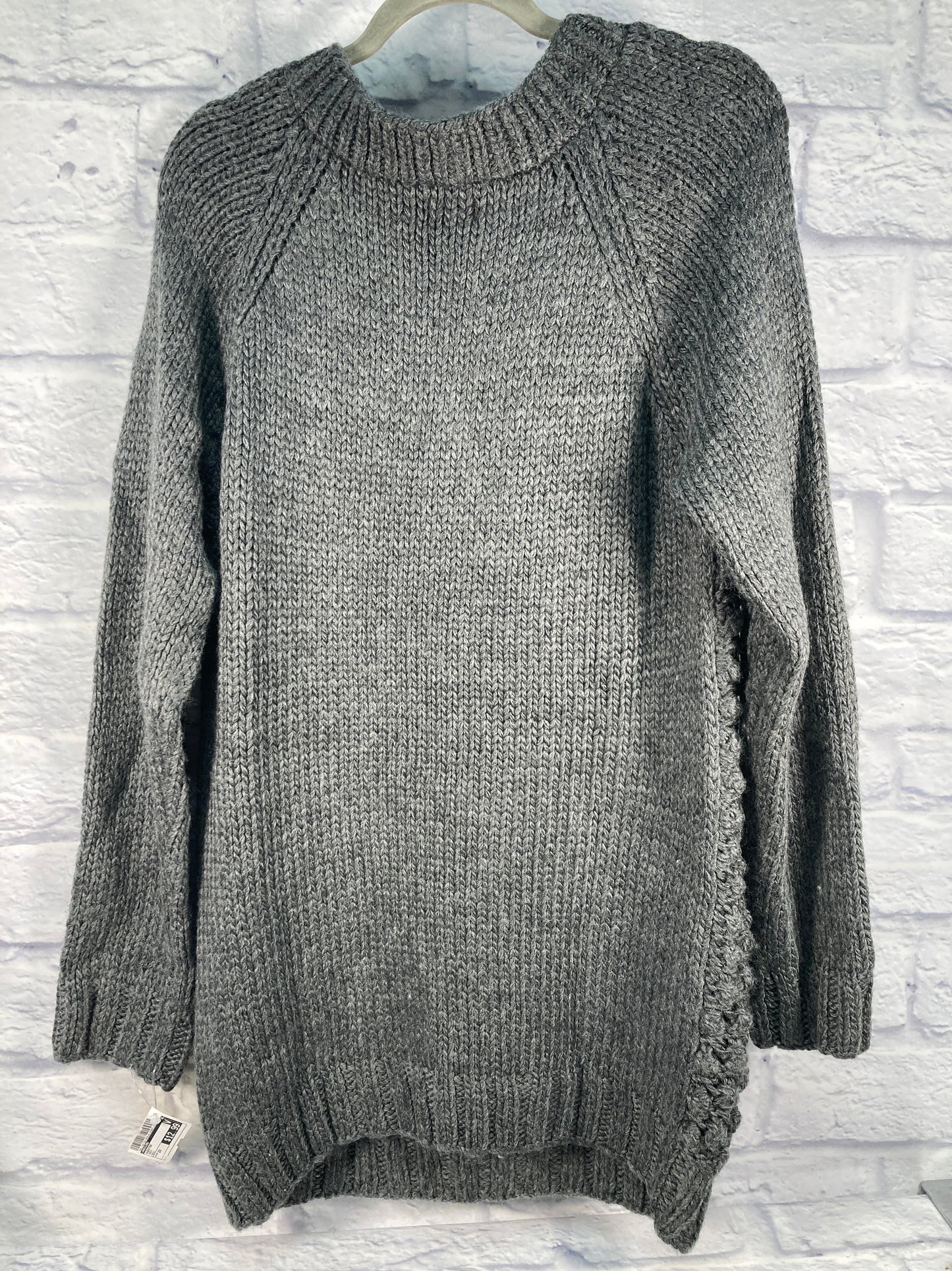 Sweater By Mossimo In Grey, Size: 2x