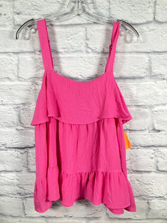 Pink Top Sleeveless Entro, Size S