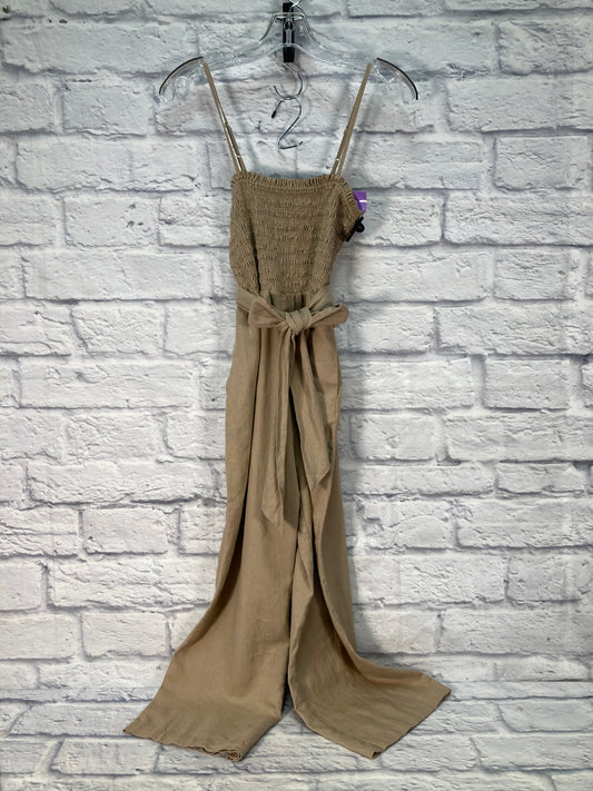 Tan Jumpsuit House Of Harlow, Size S