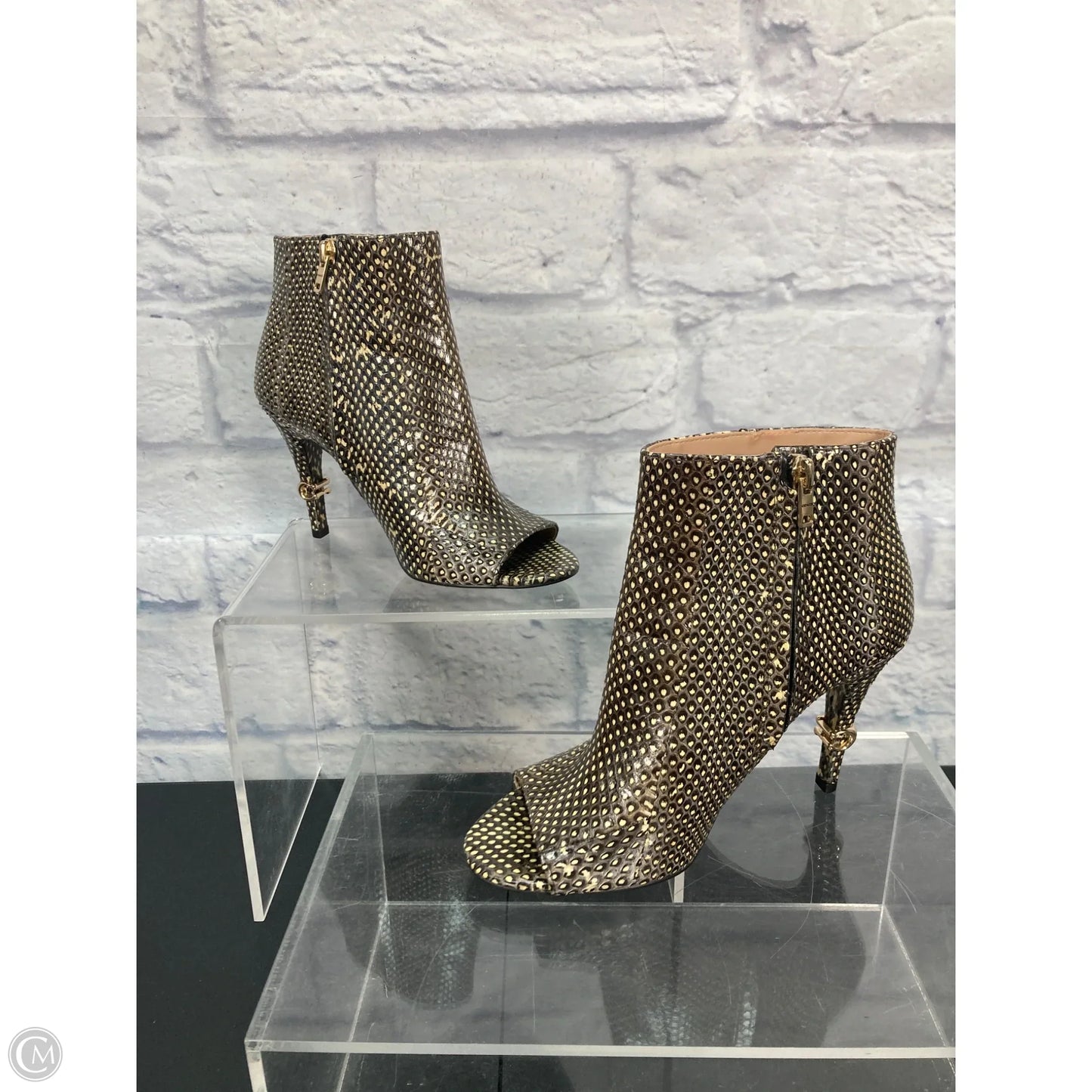 Shoes Designer By Coach In Animal Print, Size: 7