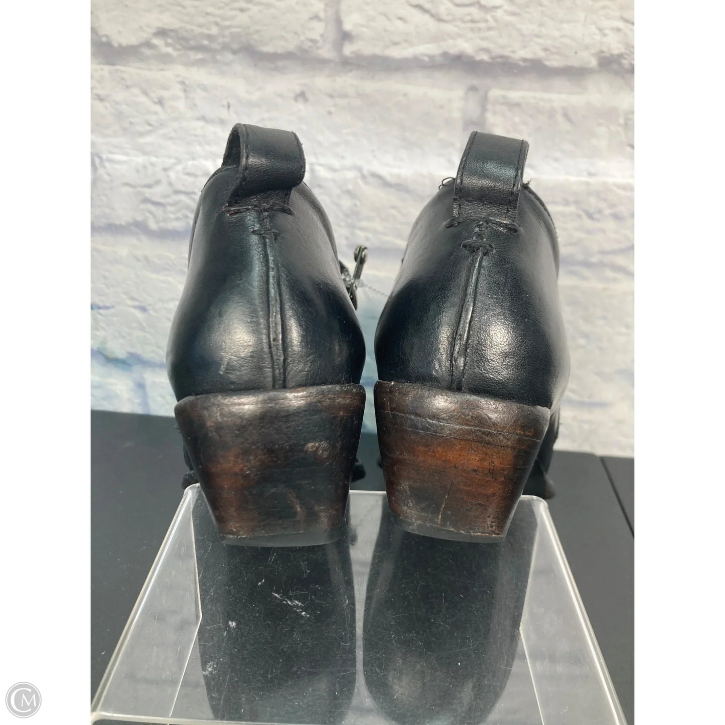Boots Designer By Frye In Black, Size: 8.5