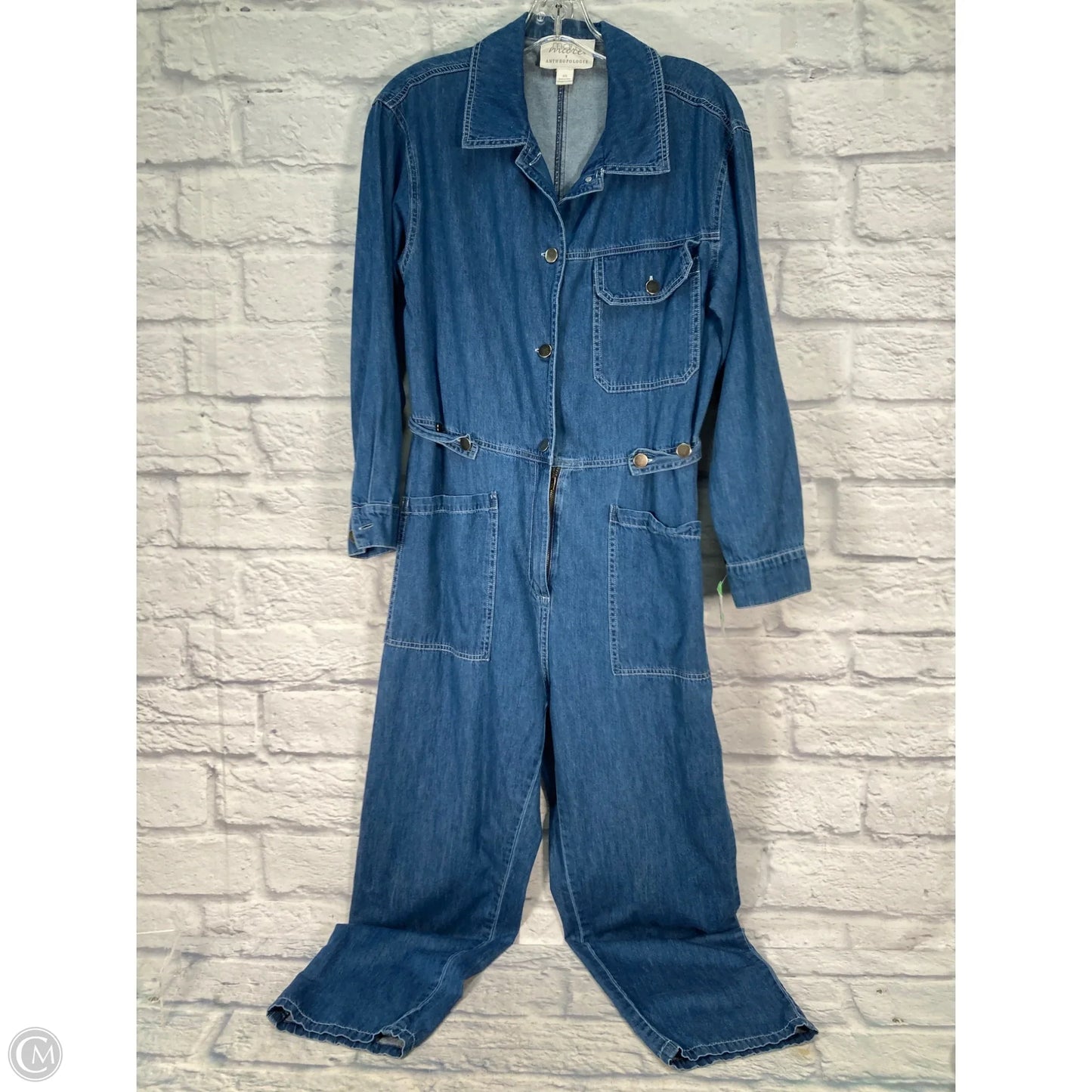 Jumpsuit By Mare Mare In Blue Denim, Size: Xs