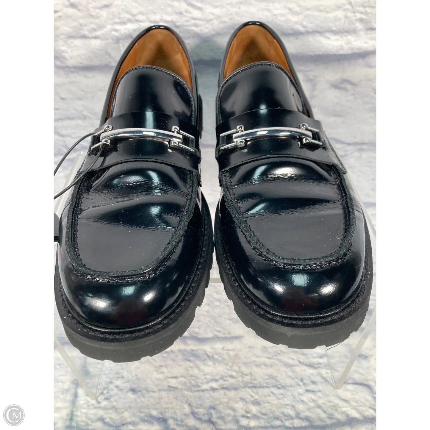 Shoes Flats By Clothes Mentor In Black, Size: 9.5