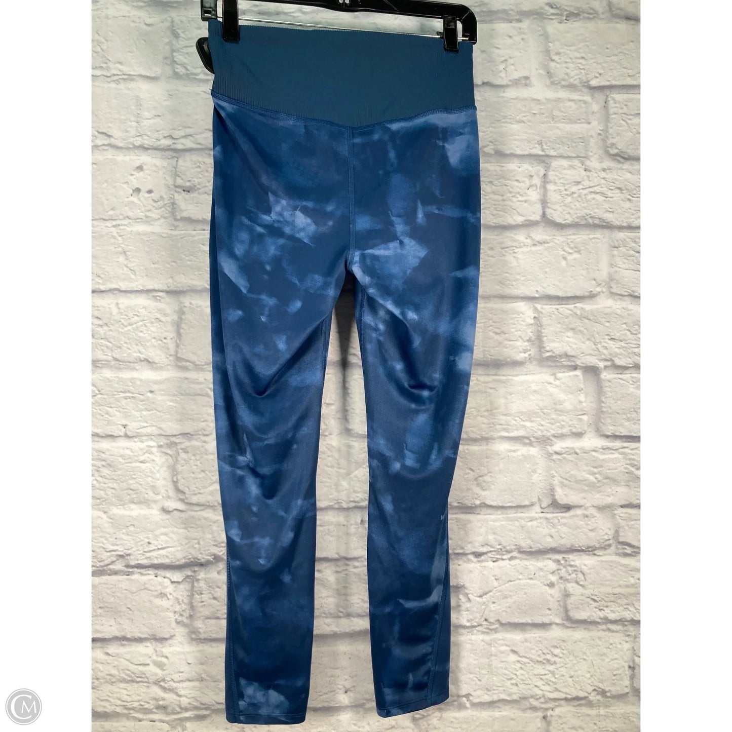 Athletic Leggings By The North Face In Blue, Size: M