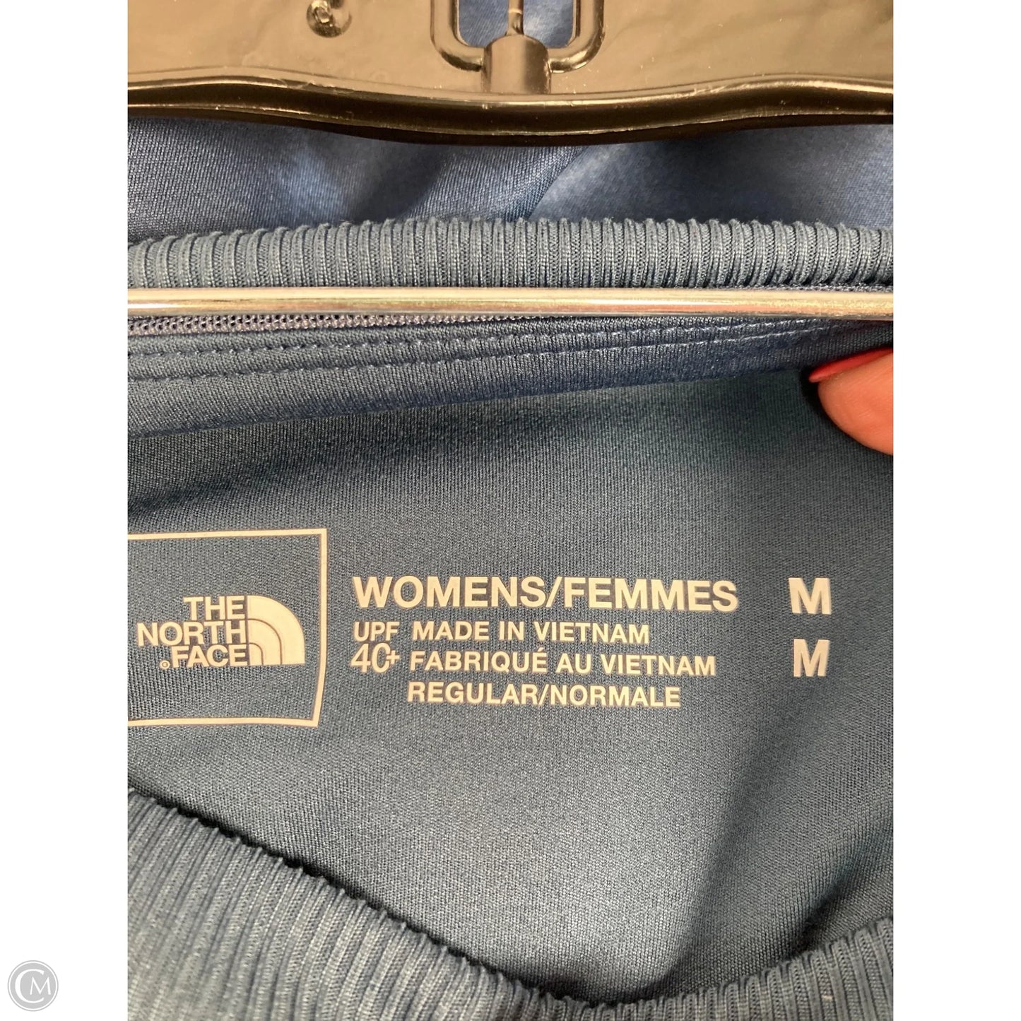 Athletic Leggings By The North Face In Blue, Size: M