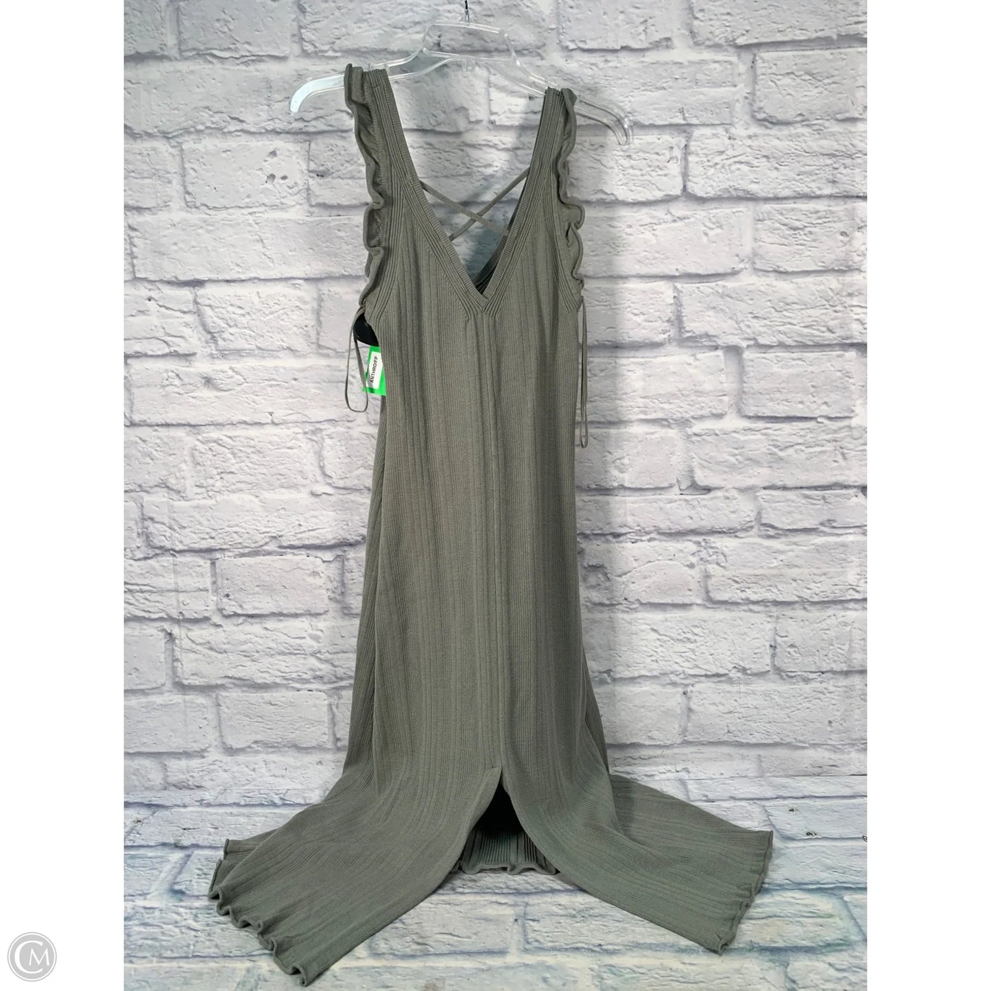 Dress Casual Midi By Daily Practice By Anthropologie In Green, Size: M