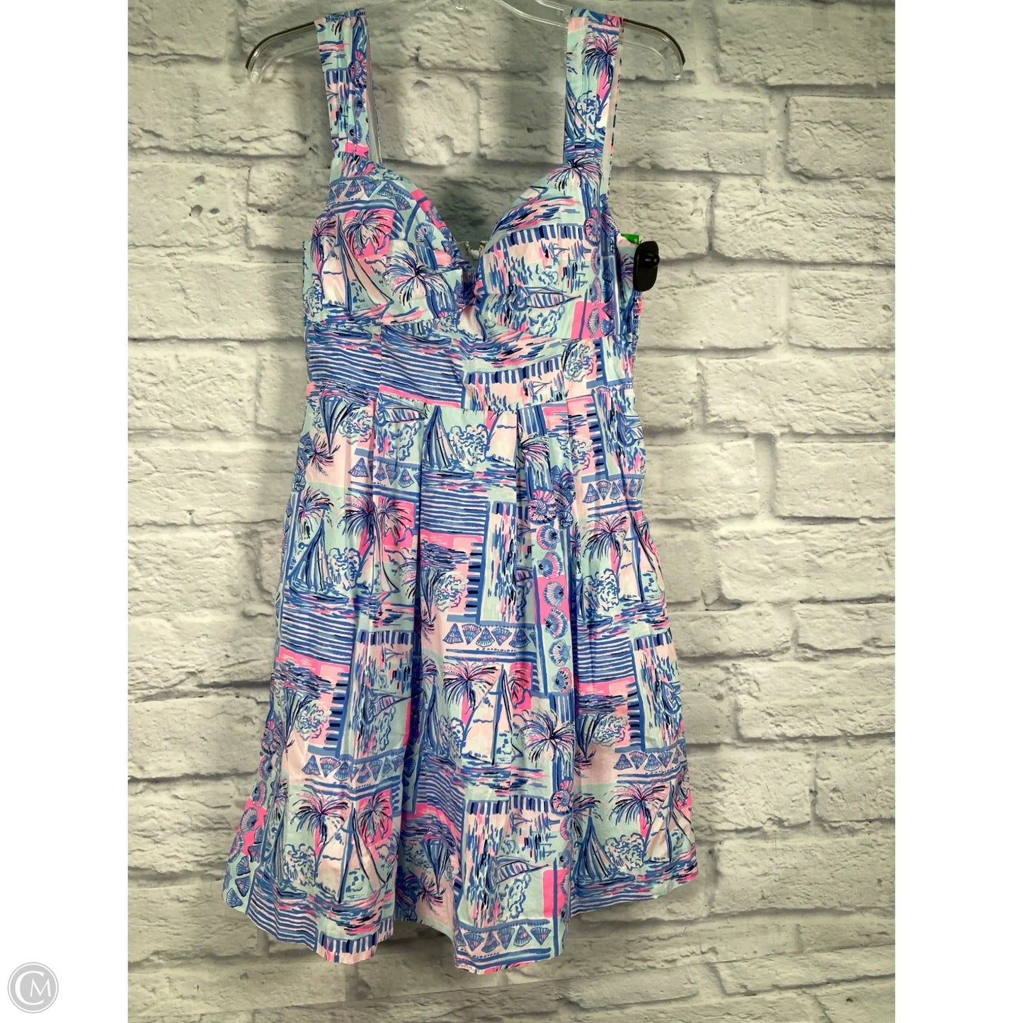 Dress Designer By Lilly Pulitzer In Blue, Size: M