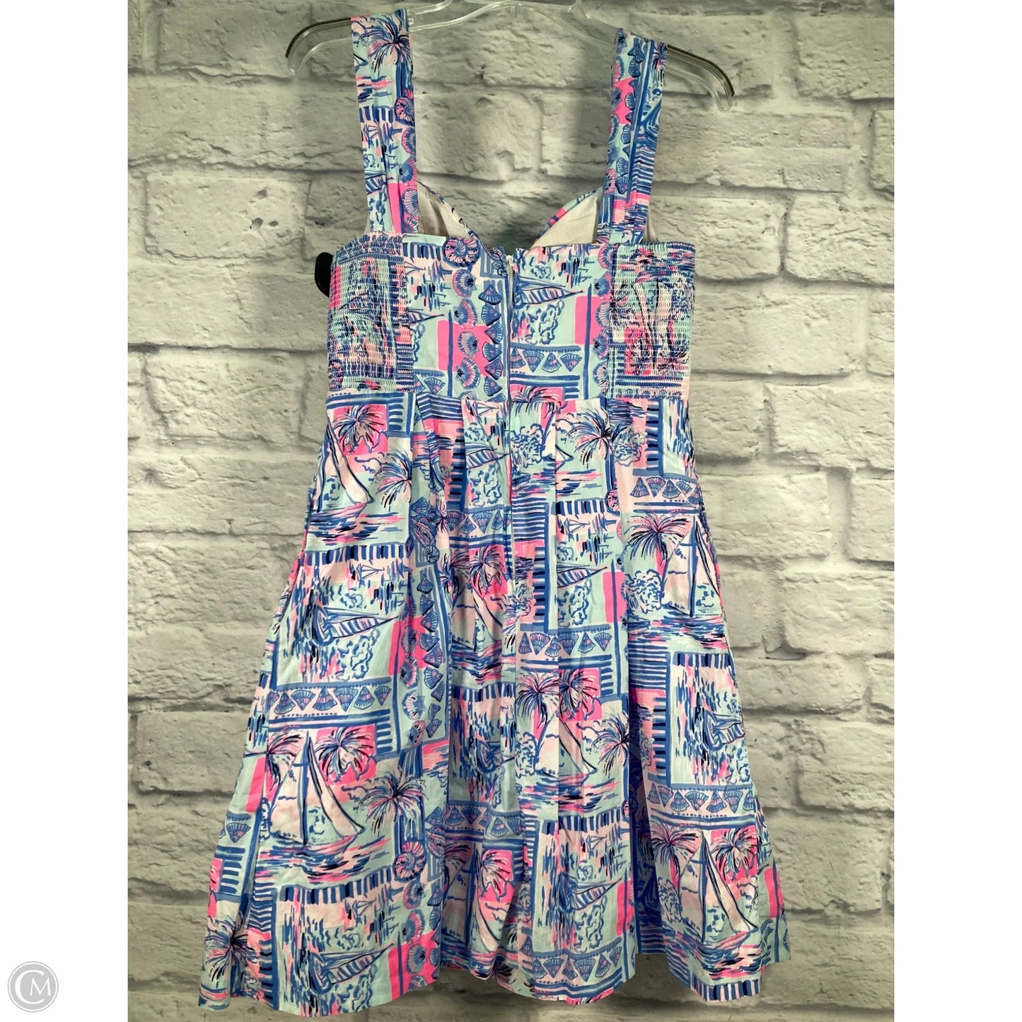 Dress Designer By Lilly Pulitzer In Blue, Size: M